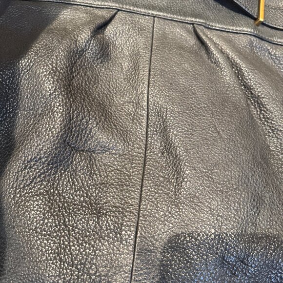 Comptoir Des Cotonniers Large Black Leather Two Way Bag - Picture 9 of 14